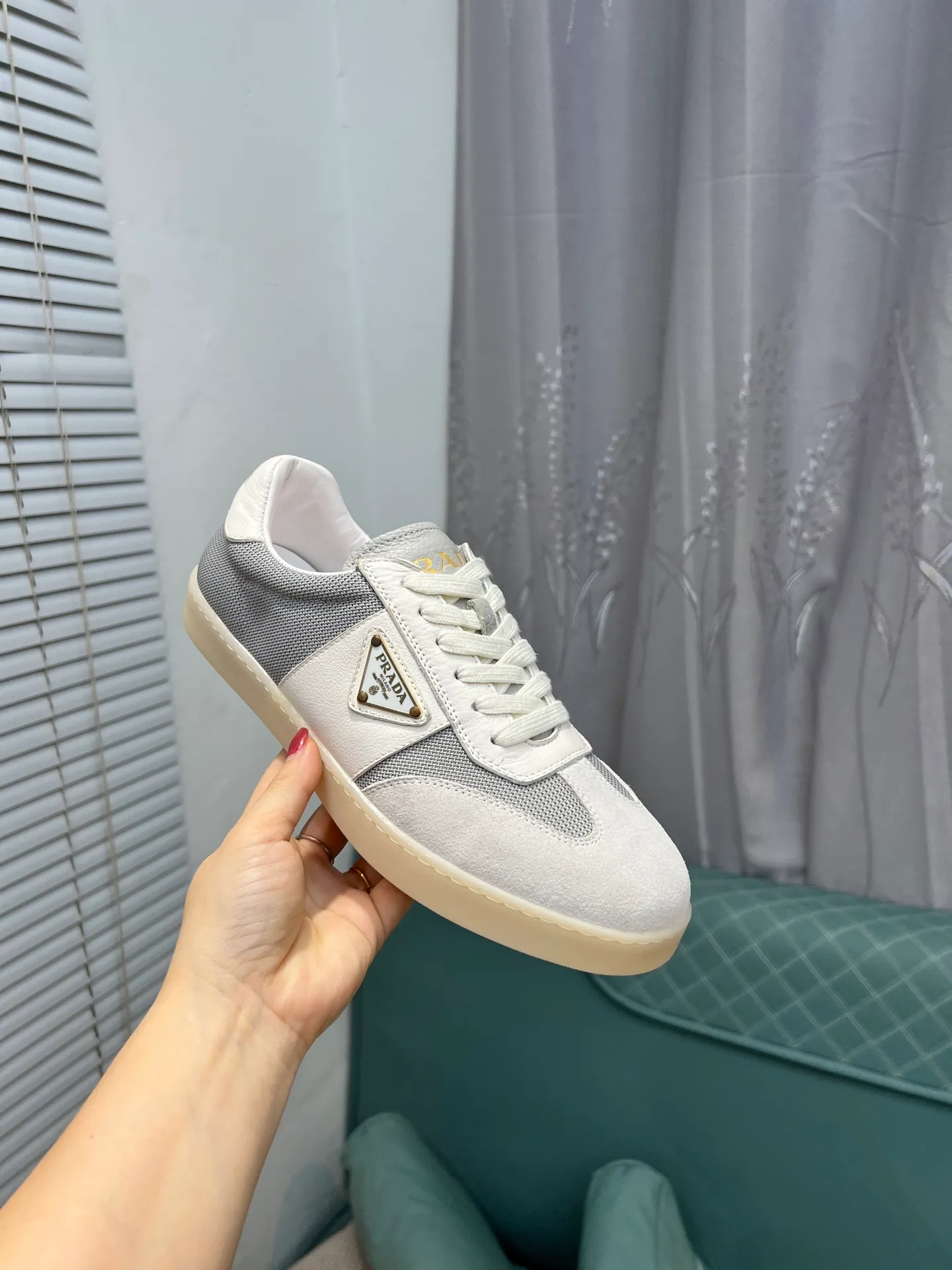 Men's shoes 💰540 [PRADA] Men's shoes are popular in the counter, official website synchronization, 1 high-quality shipment ✔️ Original frosted cowhide + cowhide lining, 1🆚1 replica, original sole, 38-45 (45 customized, non-refundable)